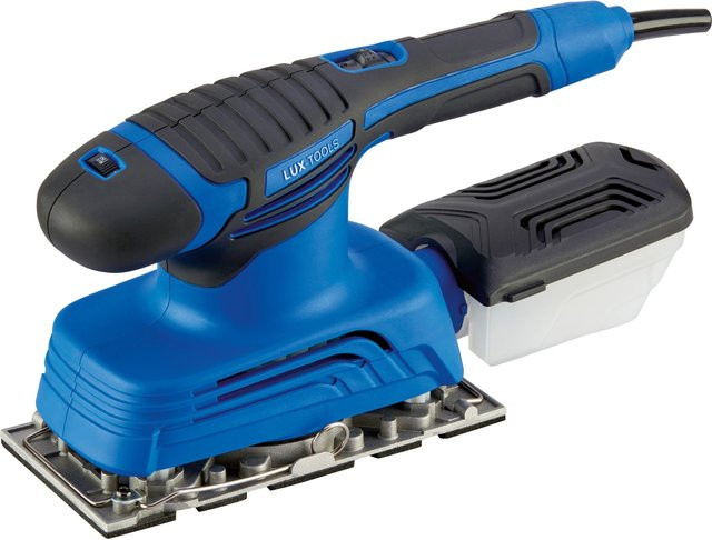 LUX-TOOLS Schwingschleifer E-SWS-280 in Blau-Schwarz mit Netzbetrieb - Bild 1