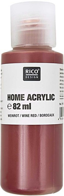 Rico Design Home Acrylglas in Weinrot - Bild 1