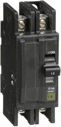 Schneider Electric QOU215 Elektronikmodul MCB in Schwarz - Bild 1