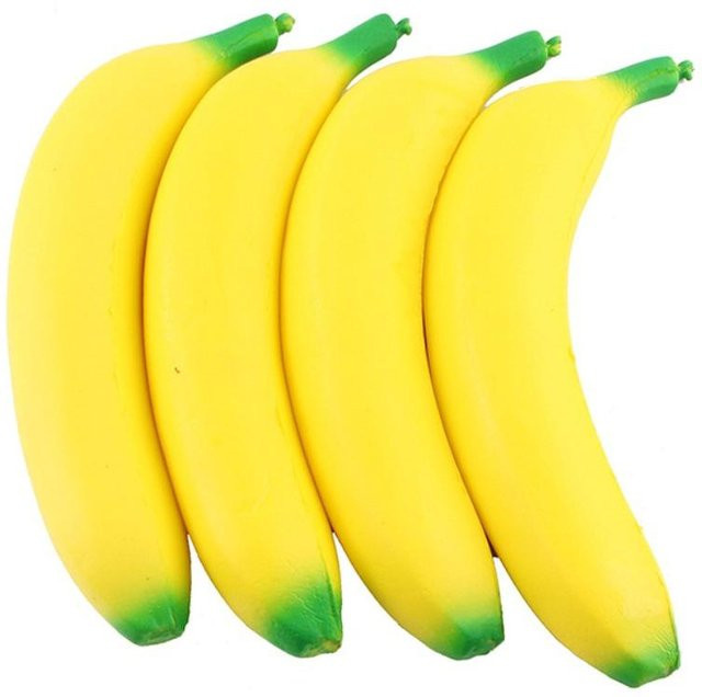 A Family Of Home Textiles Bananen Squishy Spielzeug, 2-4-teiliges Set - Bild 1