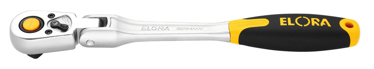 Elora Hebelumschaltknarre mit Gelenk 1/2 Zoll in Silber ELORA-770-L1GF - Bild 1