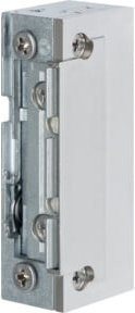 ASSA ABLOY E-Türöffner 118E.13 mit Flachschließblech in Weiß, 10-24V - Bild 1