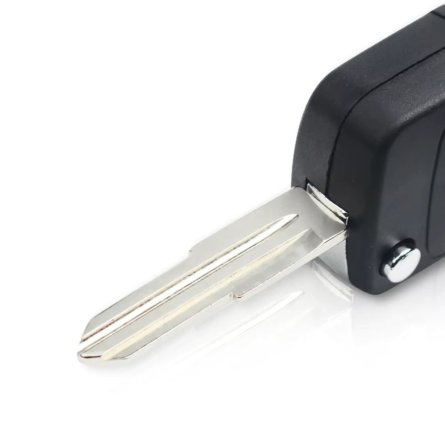 KEYYOU 10er Set Flip Schlüsselgehäuse für Chevrolet Spark 2012 bis 2016, 3 Tasten Fernbedienung Ersatzschlüssel Shell in Schwarz - Bild 4