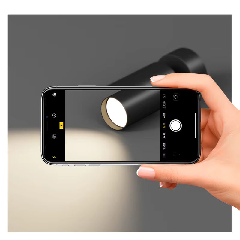 CANMEIJIA LED Aufputz Downlight in Weiß mit dreifarbiger Innenbeleuchtung für Wohnzimmer, Schlafzimmer und Küche - Bild 2