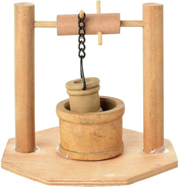 VBS Holz-Brunnen Modellbau Krippen - Bild 1