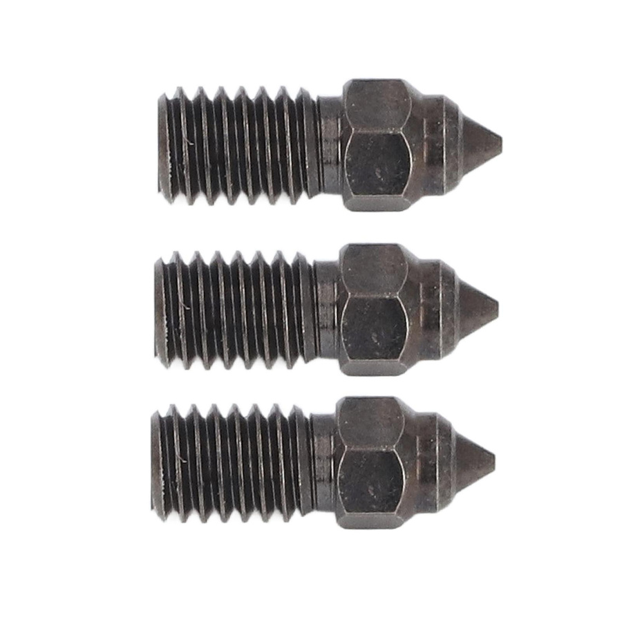 Creality 3er-Set gehärtete Stahldüsen 1,75 mm Durchmesser und 0,4 mm Austritt für Ender 3 V3 SE 3D-Drucker Hotend-Zubehör - Bild 3