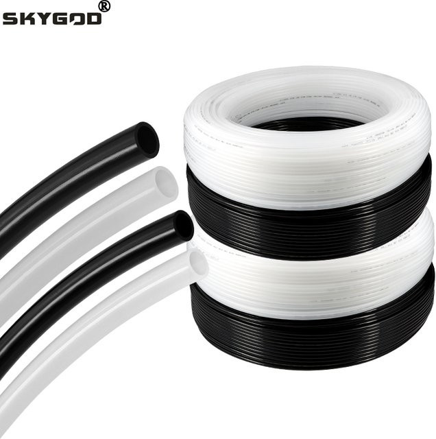 Schwarzes PA6 Nylon-Rohr für pneumatische Luftkompressoren und Hochdruck-Ölleitungen, Durchmesser: 2 mm bis 12 mm - Bild 1