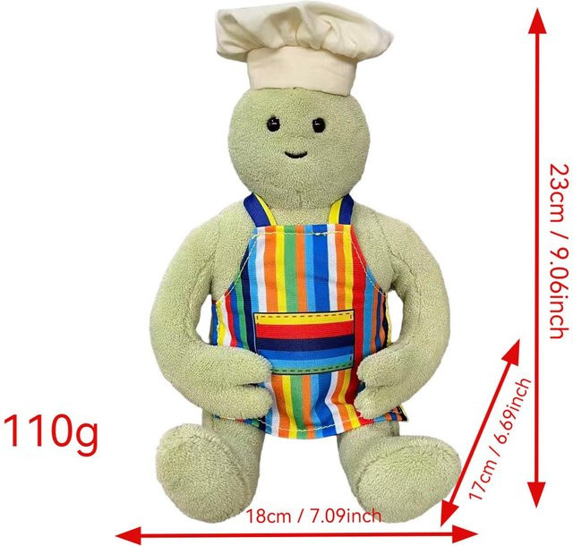 Yiran Health & Beauty Koch-Stofftier, Kuscheltier, ab 1 Jahr - Bild 1