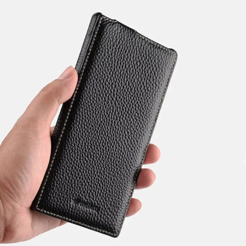Melkco Premium Rindsleder Handyhülle für Samsung Galaxy S26 Ultra S26 Plus 5G mit kabelloser Ladefunktion als vertikale Flip-Hülle in Rot - Bild 2