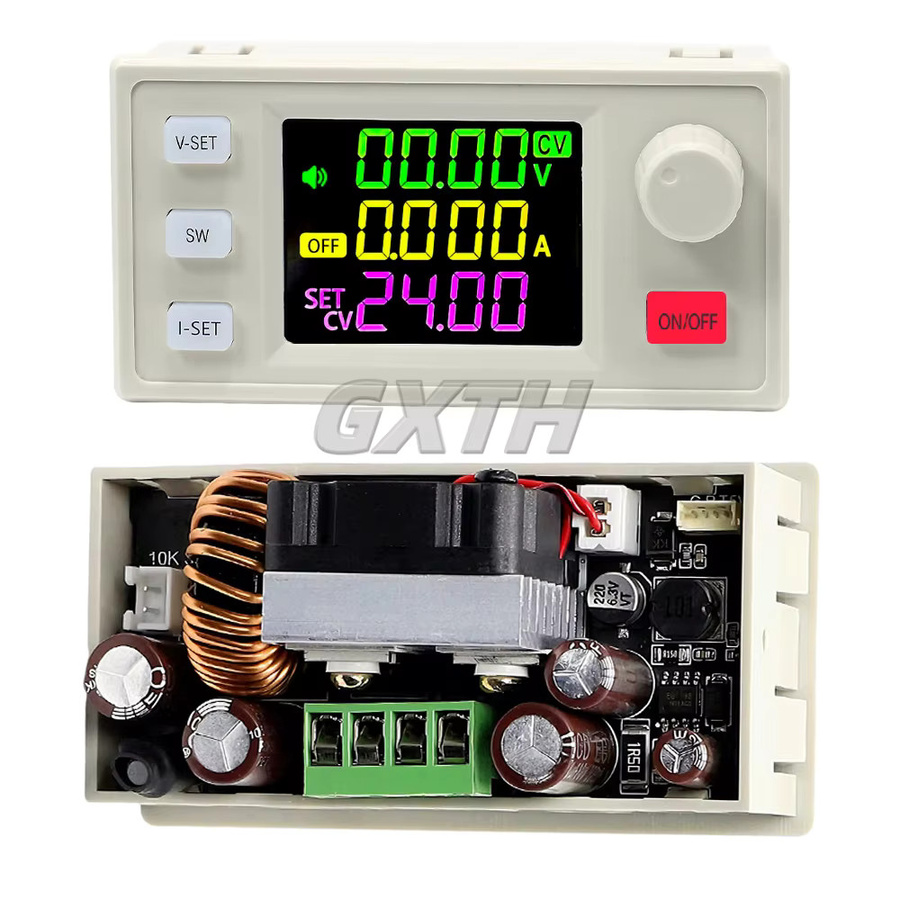 GXTH XY6509X DC Spannungsregler Netzteil mit CV CC und MPPT Solarladung, 65V 9A 585W Buck Modul, Weiß - Bild 2