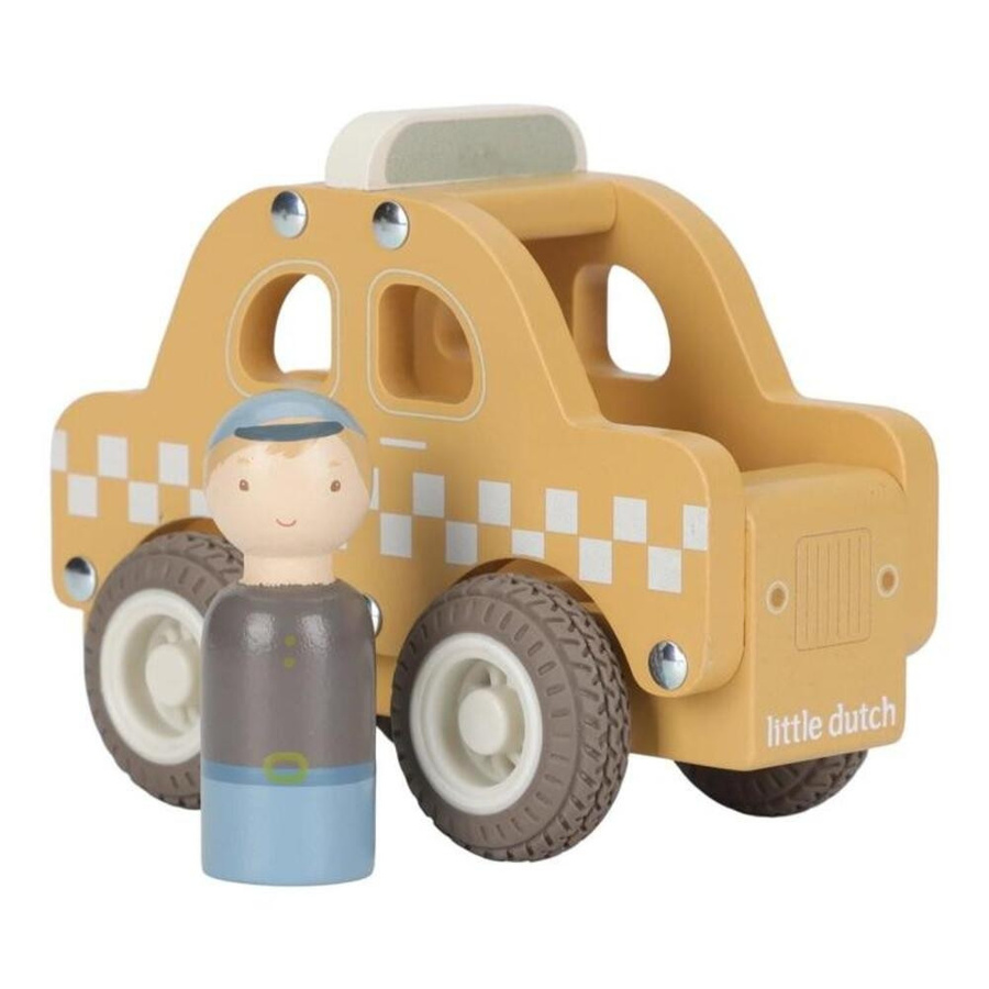 Little Dutch Holz-Taxi, Fahrzeug, Holz, ab 1,5 Jahre - Bild 1