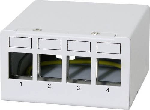 LogiLink NK4090 Patch-Panel CAT 6a in Lichtgrau - Bild 1