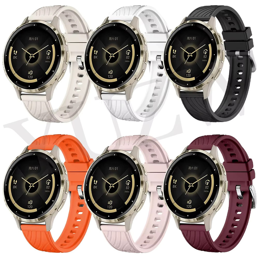 Uhrenarmband Silikon, 18 mm, Unisex - Bild 2