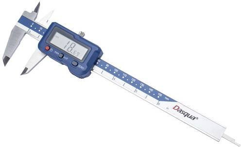 Digitaler Messschieber Dasqua DIN EN 862, Messbereich bis 150 mm, Silber - Bild 1