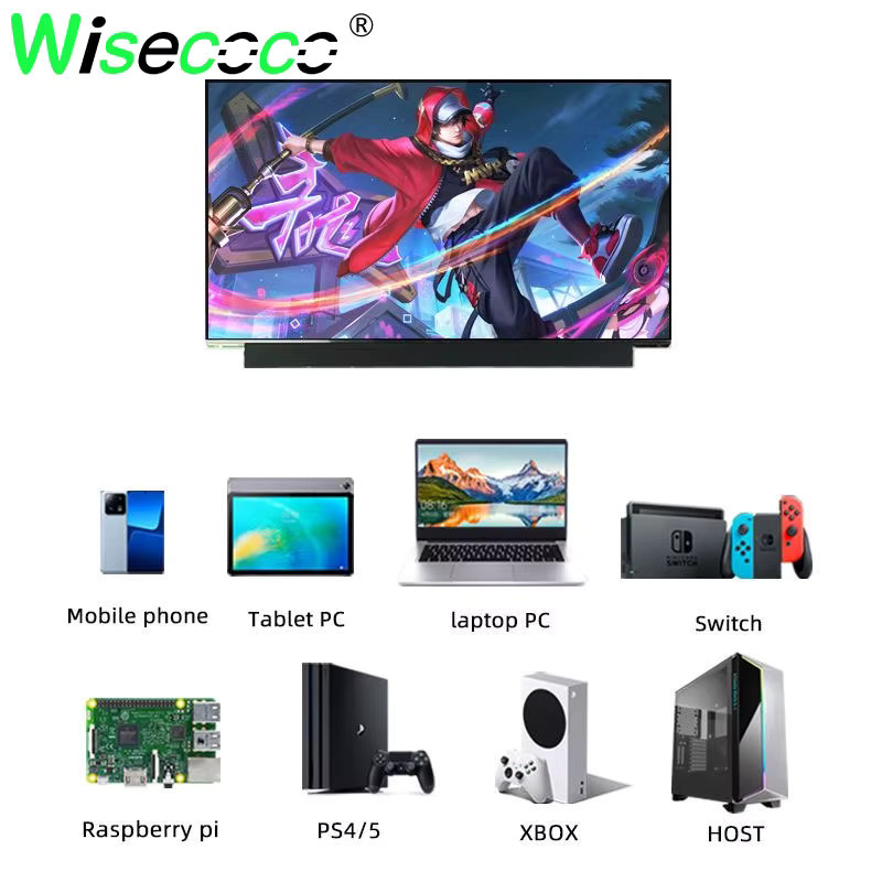 Wisecoco OLED Touchscreen 13,3 Zoll 4K UHD IPS Display in Schwarz - Bild 5