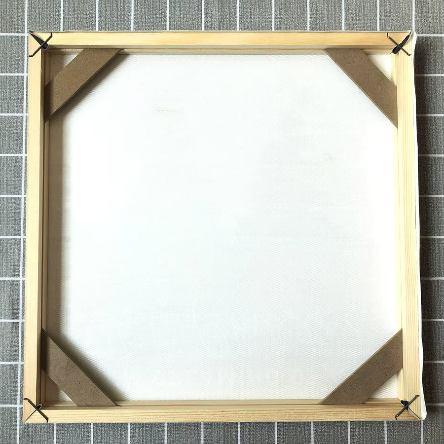 Little PP Holzrahmen in Braun für 60 x 90 cm Leinwanddruck und Diamantmalerei, DIY-Rahmenset für Bilder und Poster, B/H: 55 x 85 cm - Bild 2