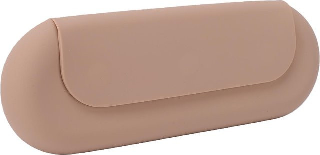 Toys Arts Make-up-Pinselkoffer, Silikon Pinselhalter Organizer, Khaki beige - Bild 1