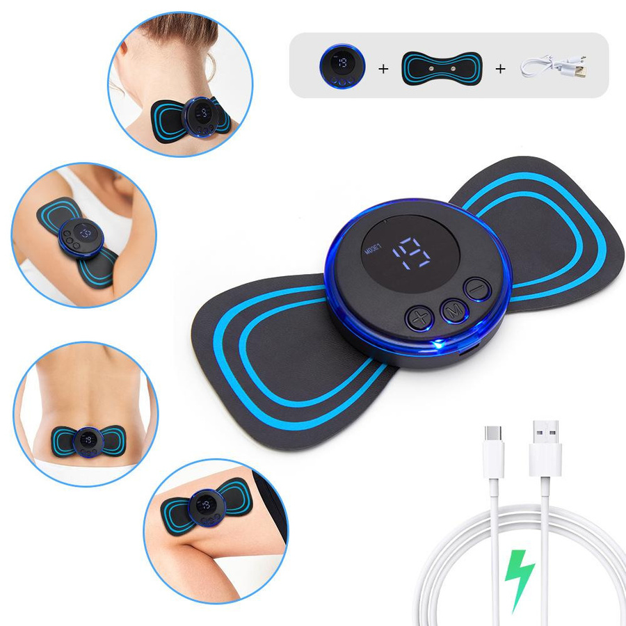 Binchi Health Technology Elektrische EMS Fuß Massager Pad, black - Bild 4