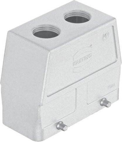 HARTING Tüllengehäuse aus Kunststoff in Silber 19 62 816 0466 - Bild 1
