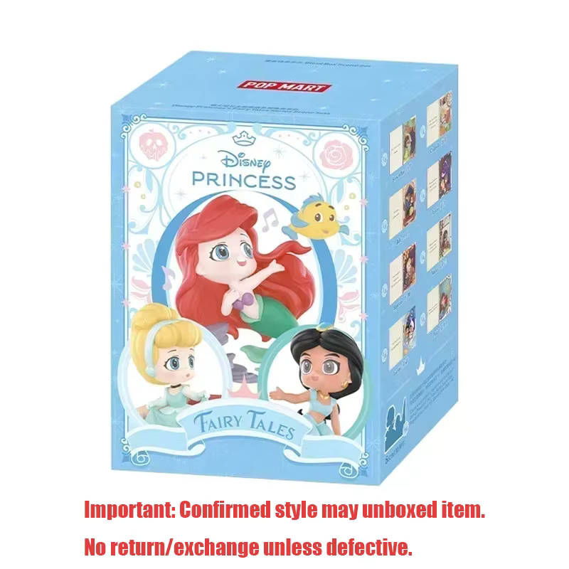POP MART Disney Prinzessinnen Märchen-Serie Blind Box Mystery Box mit farbenfrohen Anime Figuren zur Desktop-Dekoration - Bild 3