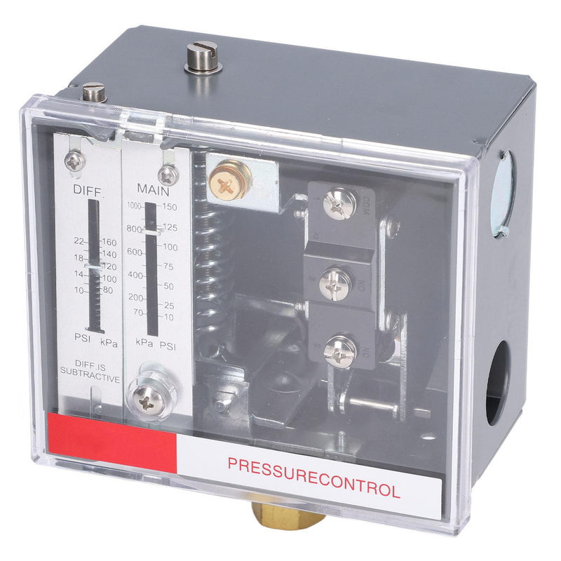 LEFOO Druckregler Steuerschalter für Kessel Wasserturm 225psi NPT1/4-1/8 SPDT in Grau aus Edelstahl - Bild 6