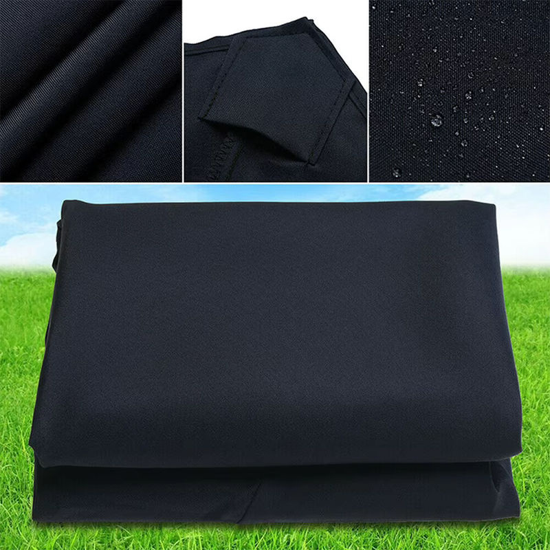 Wasserdichter Sonnenschirm mit 6 Knochen und UV-Schutz in Khaki, Durchmesser: 200 cm - Bild 2