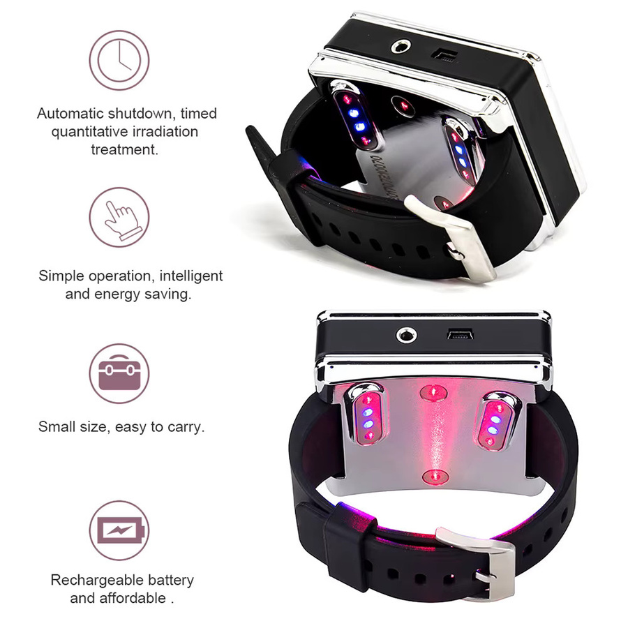 Suyzeko LED-Lasertherapieuhr, Unisex - Bild 1