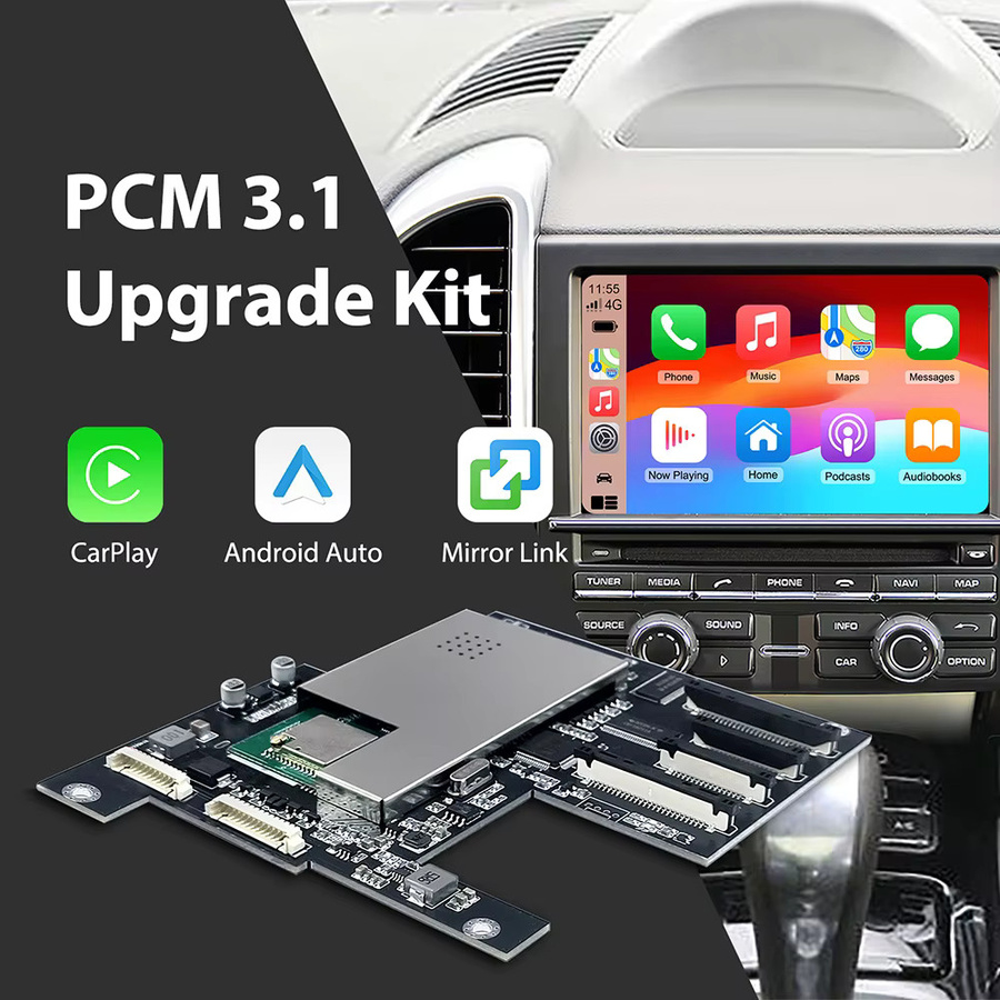 ANYFAR Wireless Carplay Modul und Android Auto Adapter für Porsche PCM 3.1 und PCM 4.0 in Schwarz - Bild 4