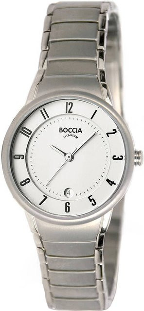 Boccia Damenuhr Titanium, Quarz, Silber, 29 mm, 5 ATM - Bild 1