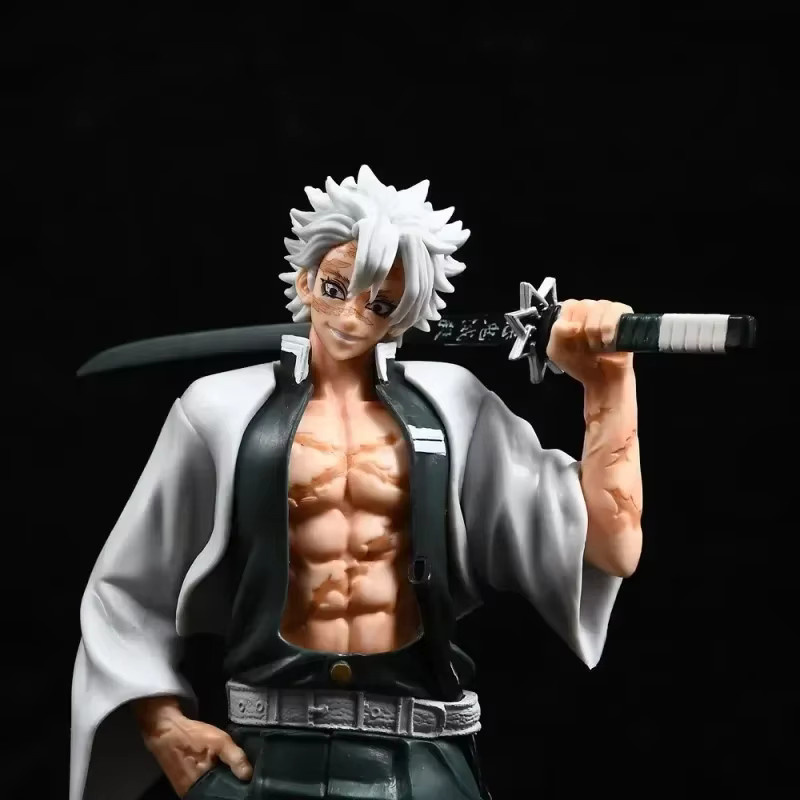 Demon Slayer Shinazugawa Sanemi Figur, 30 cm, Einzelfigur - Bild 2