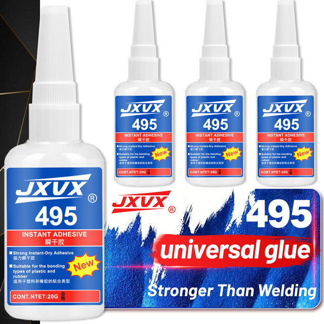 YZAN Superkleber Transparent 20ml für Glas, Metall, Holz und Kunststoff - Bild 1