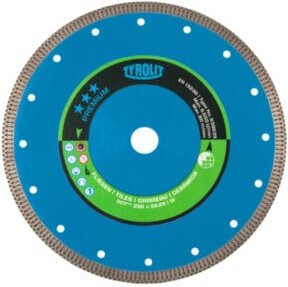 TYROLIT PREMIUM Diamant-Trennscheibe für Fliesen, Farbe: Blau, Durchmesser: 230 mm - Bild 1