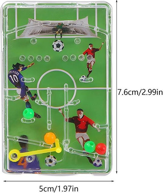 Kidsly Fußball Labyrinth Spiele, 5-teiliges Set, Geschicklichkeit, ab 14 Jahren - Bild 1