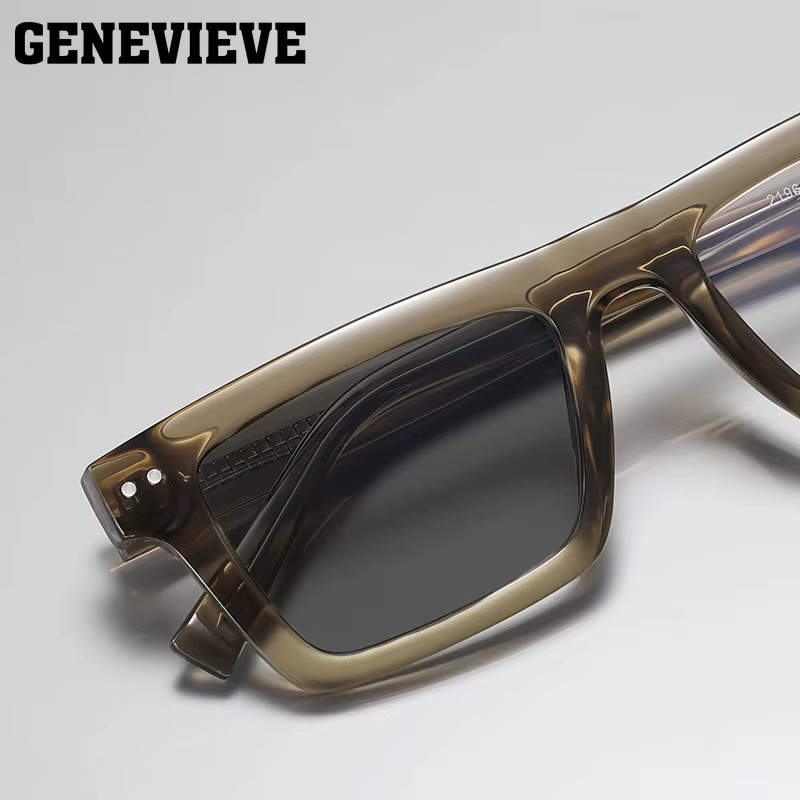Genevieve Korrektionsbrille, quadratisch, Vollrand, braun, Blaulichtfilter - Bild 2