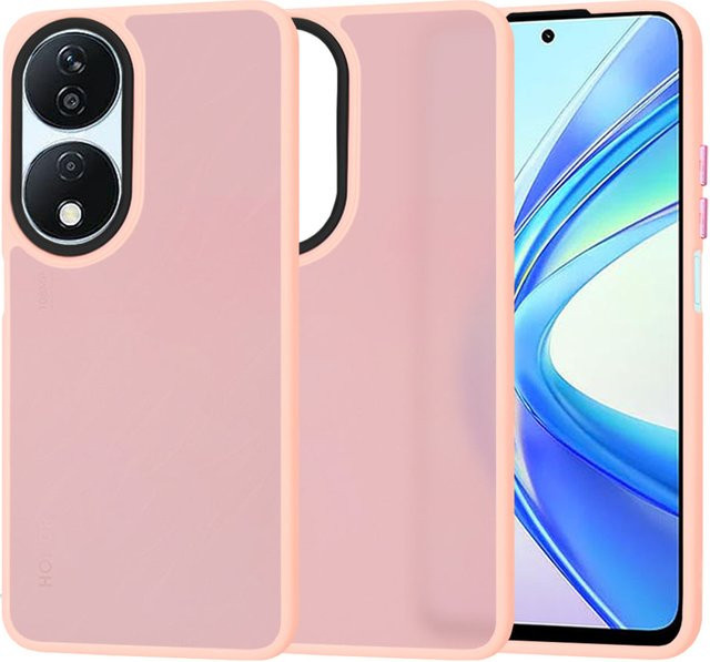 Techsuit HaloFrost Schutzhülle für Honor X7b 5G, Honor 90 Smart und Honor X7b 4G in Rosa - Bild 1