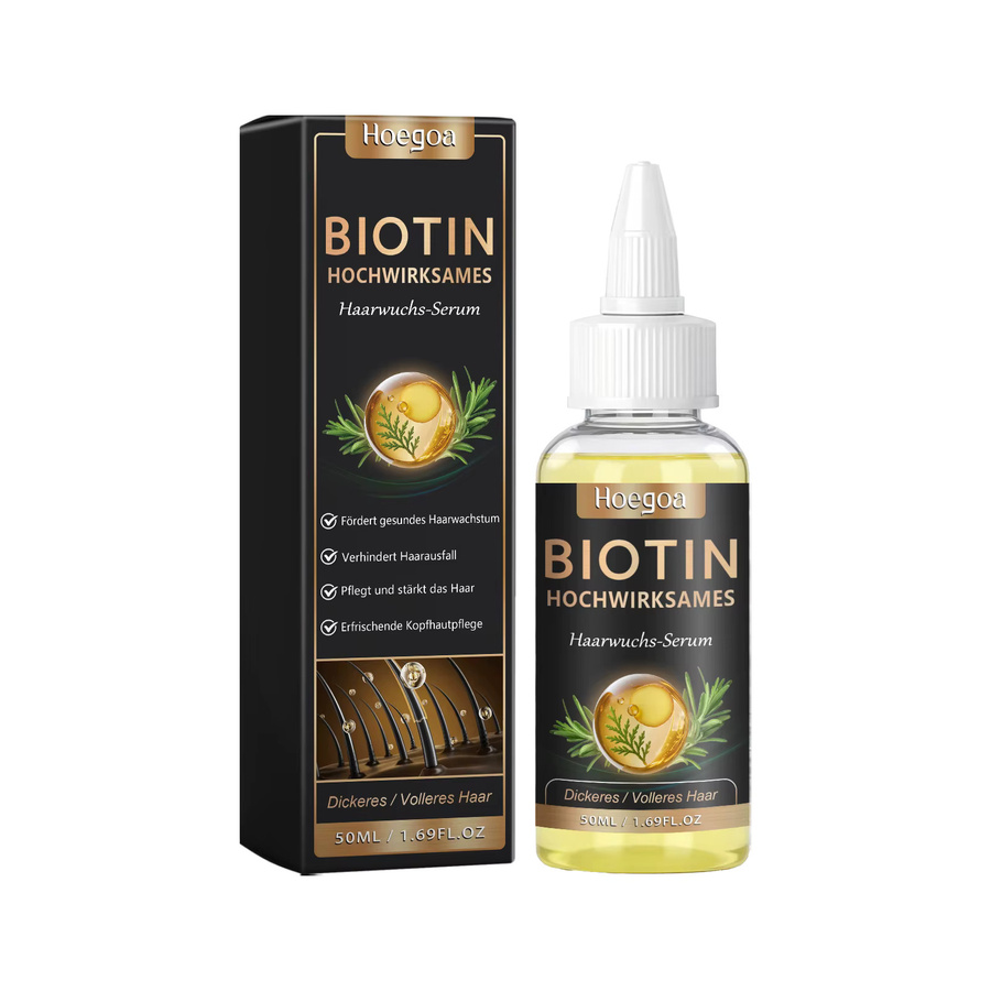 HOEGOA Biotin Serum, Haarpflege für Haare und Kopfhaut, Unisex - Bild 2