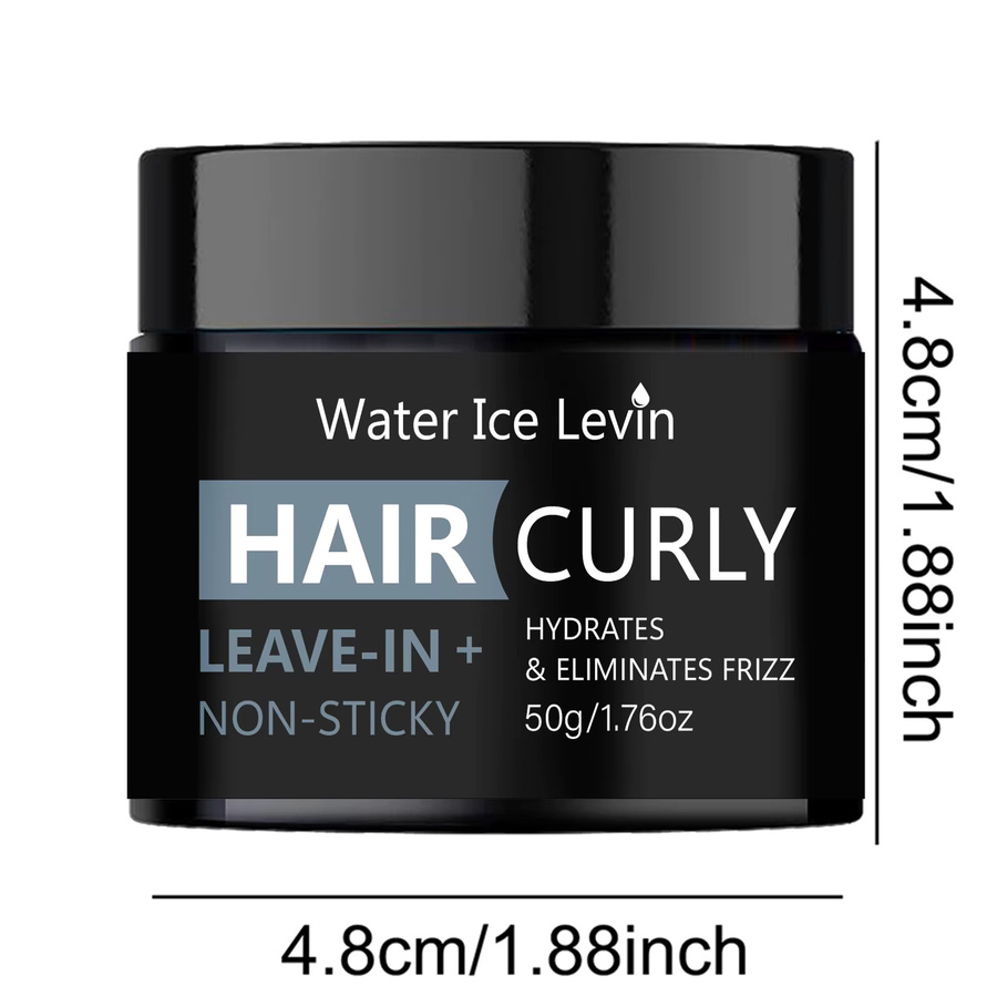 Levin Water Ice Frizz Control Leave-In Conditioner, 50 g, trockenes Haar - Bild 6