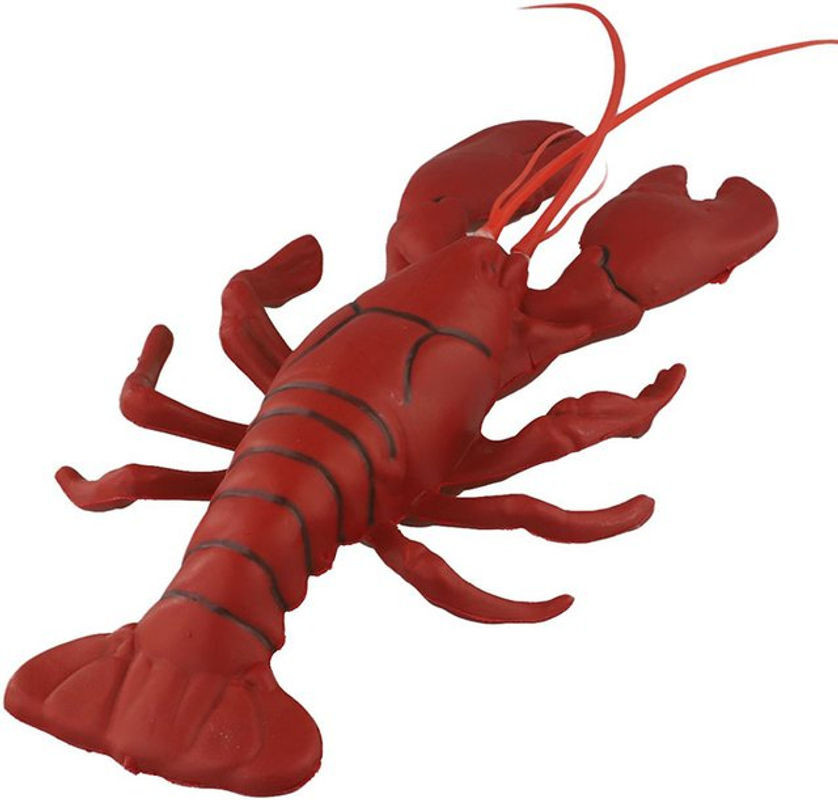 Künstlicher Hummer als maritimes Deko-Modell in Rot für deine Dekoration und Fotografie - Bild 1
