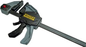 Stanley FatMax XL Einhandzwinge in Schwarz-Grau mit 900 mm Spannweite und 270 kg Klemmkraft - Bild 2