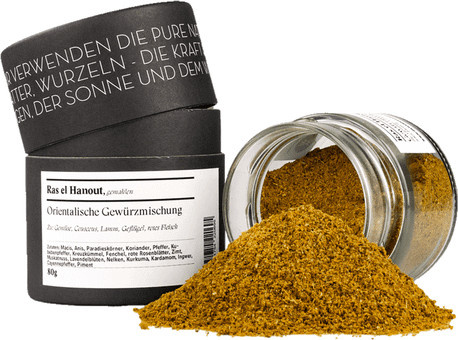 Gewürzmühle Rosenheim Ras el-Hanout gemahlen mild 80 g - Bild 1