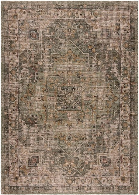 Flair Rugs Kurzflorteppich Selena in Rosa-Grün, B: 200 cm, T: 290 cm - Bild 1