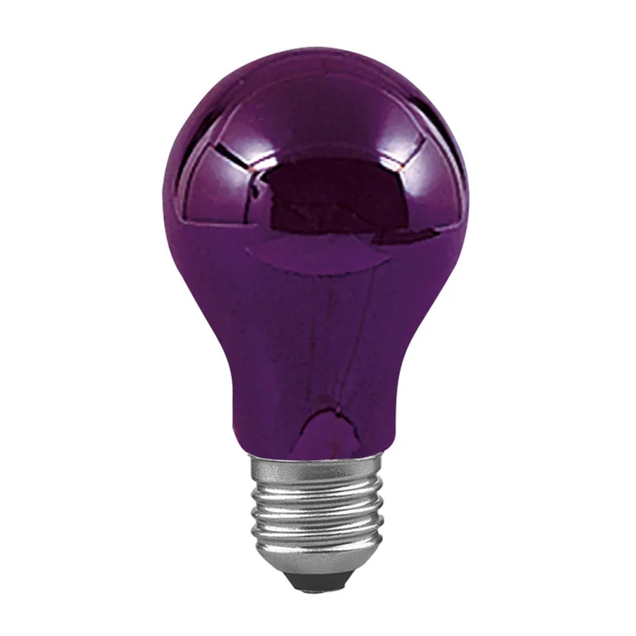 Paulmann UV-Lampe E27 75W in Glühlampenform H x Ø: 9,5 x 5,5 cm - Bild 2