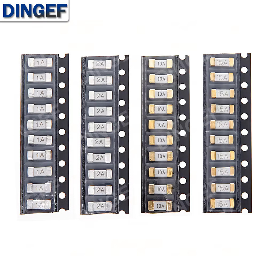 DNIGEF 10 Stück 1808 SMD-Sicherungen, flinke Oberflächenmontagesicherungen für PCB-Schaltungsschutz, verschiedene Stromstärken von 500 mA bis 15 A - Bild 2