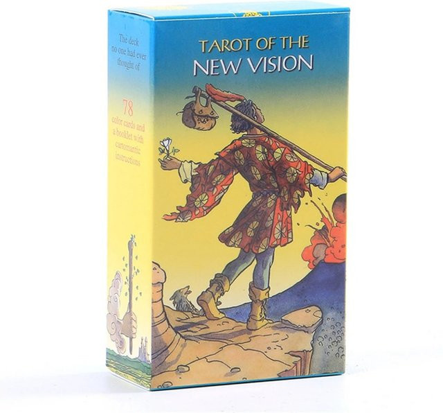 Tarot of New Vision Deck Laser Edition, Kartenspiel, mit Anleitung für Anfänger - Bild 1