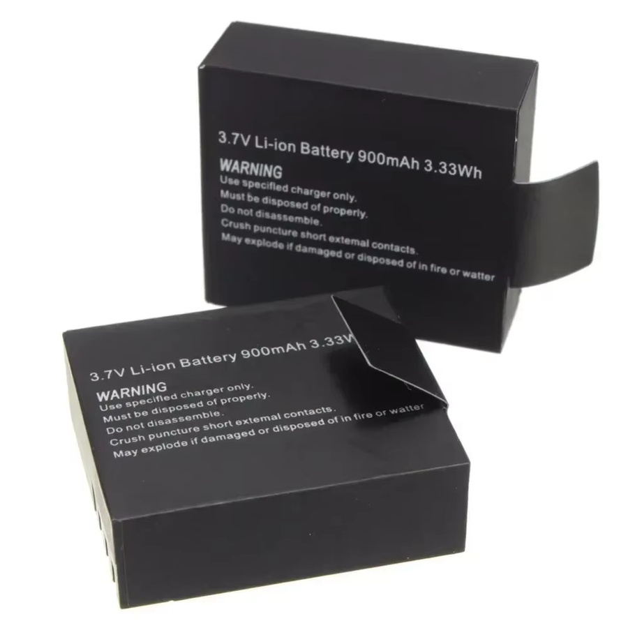 SJCAM Li-Ionen-Akku 900 mAh 3,7 V für SJ4000 SJ5000 SJ6000 WiFi Sport Action Kamera in Schwarz - Bild 4