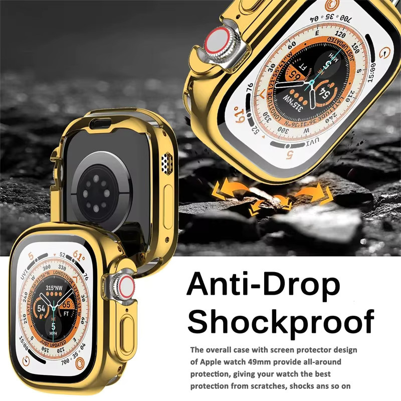 TPU-Abdeckung für Apple Watch Ultra 2, Bumper-Displayschutzfolie, Unisex - Bild 2