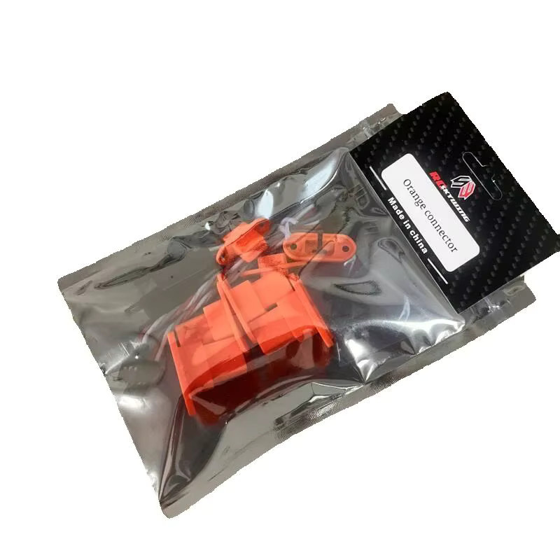 Skywing Flugzeug Ersatzteile, Hauptflügel Servo Schnellverbinder, linker Orange Connector, Kunststoff - Bild 2