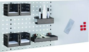 Kappes LogoChart Office Set 3 aus Kunststoff in Grau RAL 7035/7016 - Bild 1