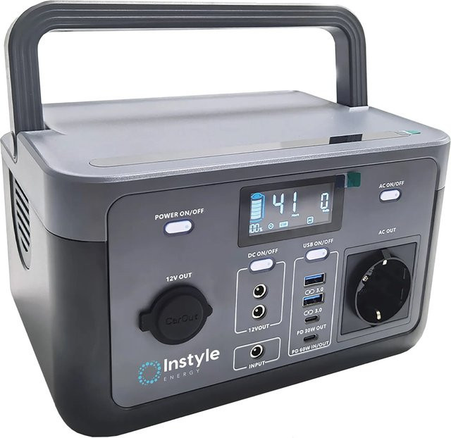 Instyle ENERGY Energiestation WT300A 300 W in Grau - Bild 1