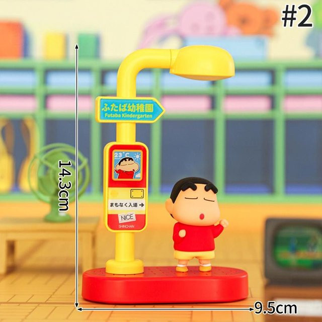 Crayon Shin Chan Nachtlicht, sprachgesteuert, mit Licht, Blind Box - Bild 1